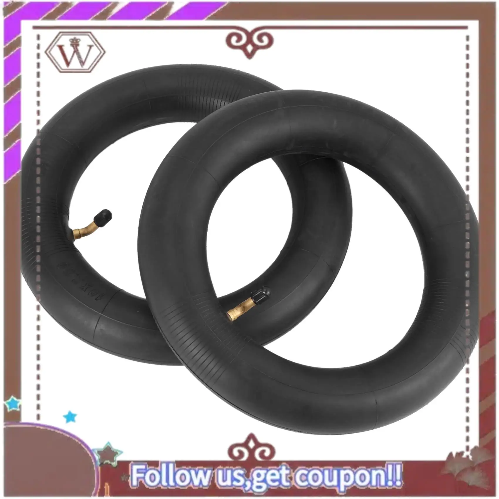 

A57E-2Pcs 10X2.5 Inner Tube Tire Electric Scooter Thicken Inflatable Tyre For Speedual Grace 10 Zero