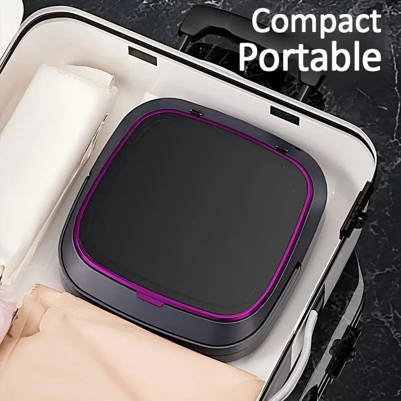 13L Foldable Portable Washing Machine Fully Automatic Home Dorm Mini Small Underwear Panties Cleaning Machine