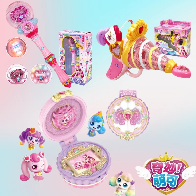 

Teenieping Kawaii аниме фигурки Волшебная милая принцесса игровая коробка милая игрушка для подарков на день рождения Коллекционная электронная вокальная игрушка