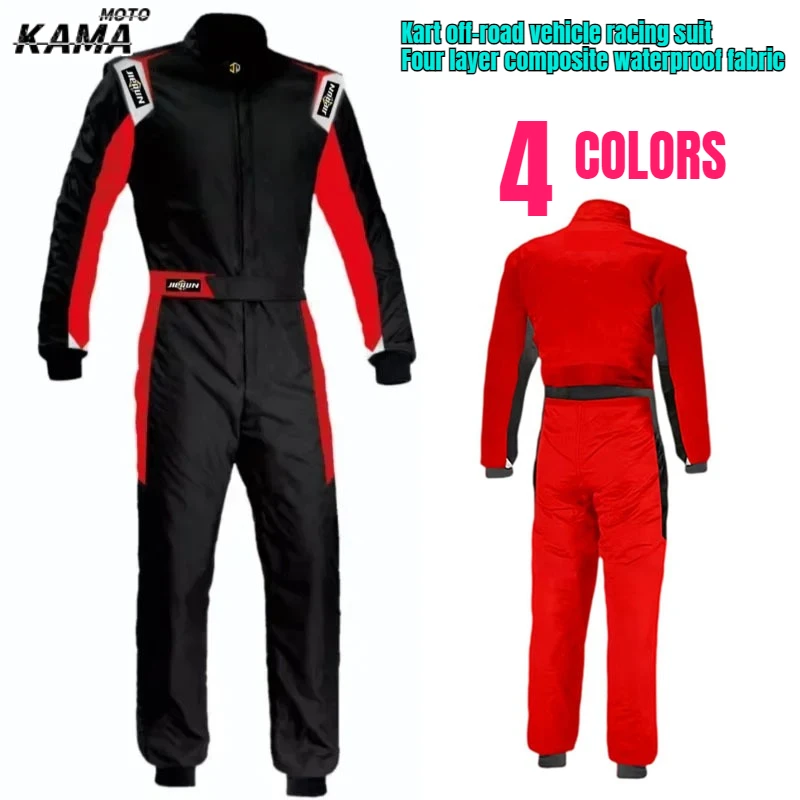 

Motorcycle Waterproof Jacket Breathable Motorcycle Onesie Wear Resistant Off-road Jacket Composite Fabric Go-kart
