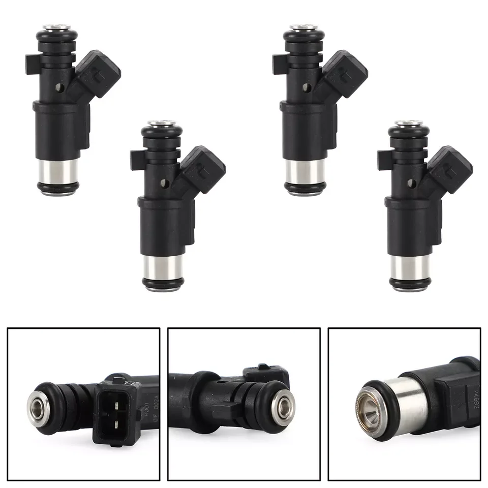 4pcs Fuel Injectors 0280156357 For Peugeot 206 306 307 1007 1.4L Berlingo CITROEN C3 XSARA 0280156357 75116357 01F002A 1984 E0