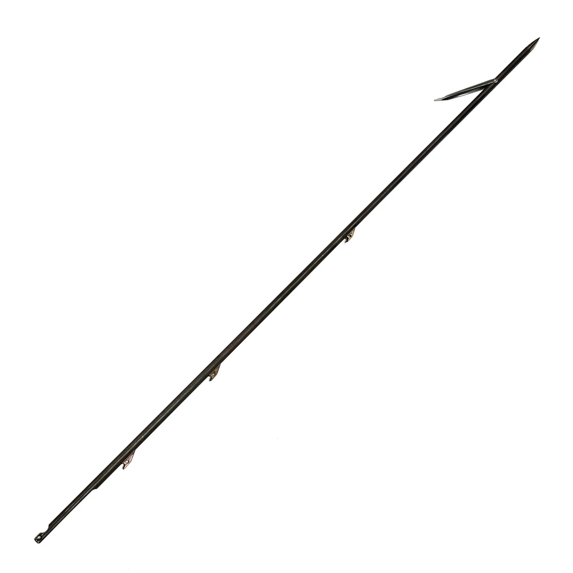 Spearfishing Euro Shark Finned Harpoon Dia 6.5mm 7mm 100cm 110cm 120cm 140cm Pesca Squirt Single Flopper Omer Speargun Shaft