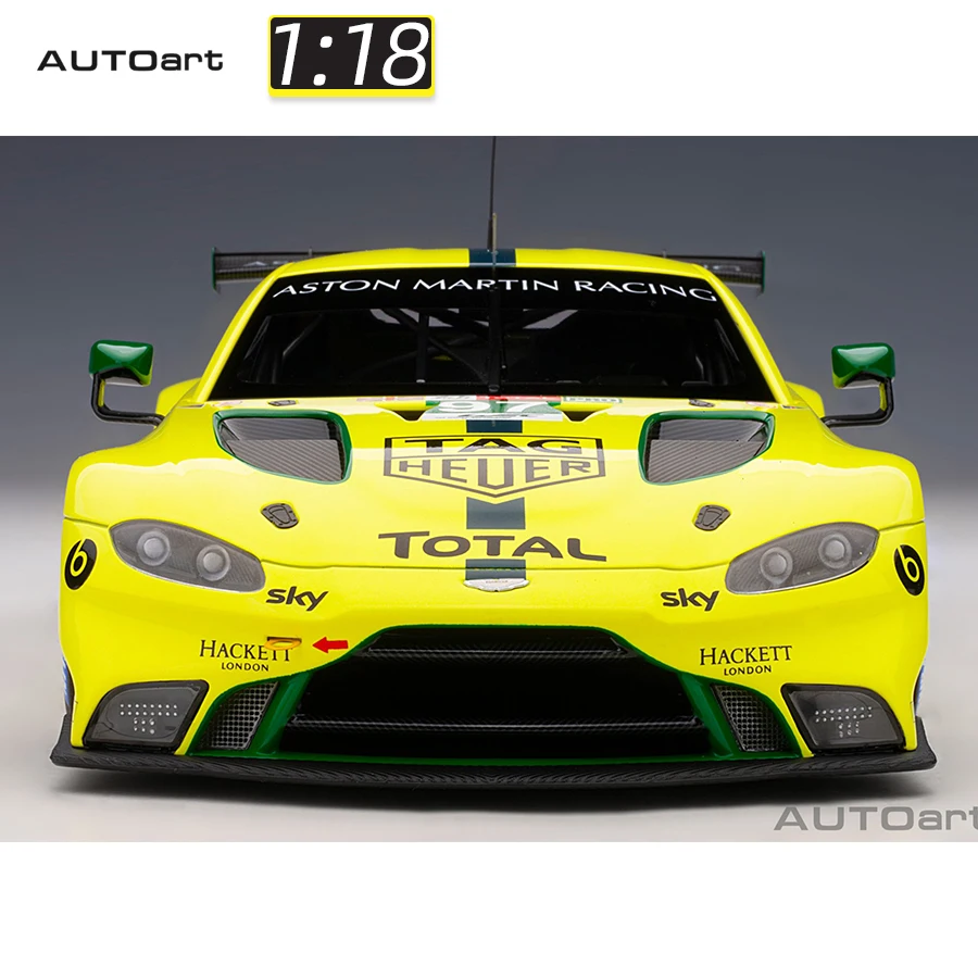 AUTOART 1/18 Aston Martin Vantage GTE Pro Le Mans 24h 2018 #97 #95 ABS car model static display collection