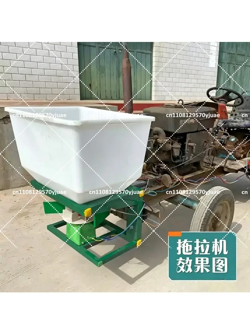 Electric Fertilizer Spreader for Tractor Truck Pickup 12V 24V 48V 150W 250W 350W Front Rear Mounted
