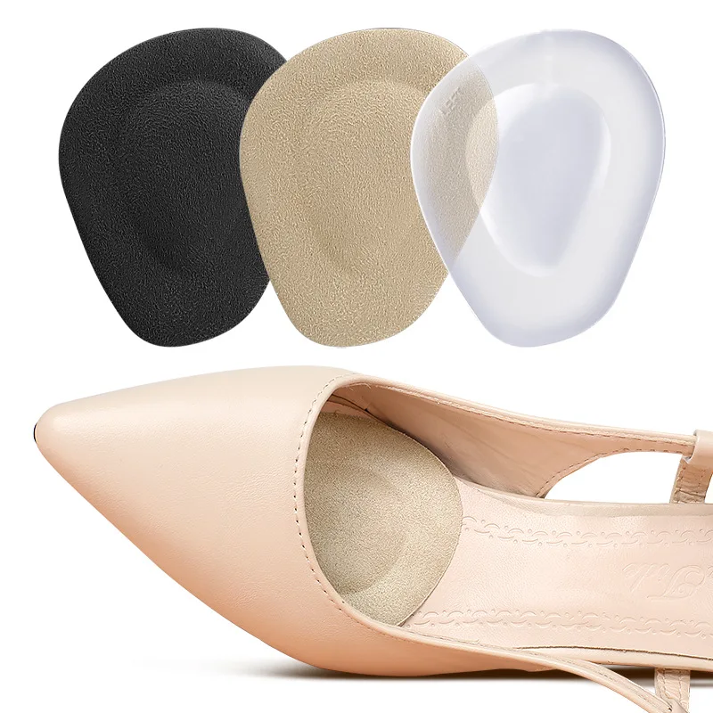 New Anti-slip Silicone Gel High Heels Forefoot Pads Plantar Fascitis Half Insoles for Shoes Women Anti-Pain Foot Care Insert Pad