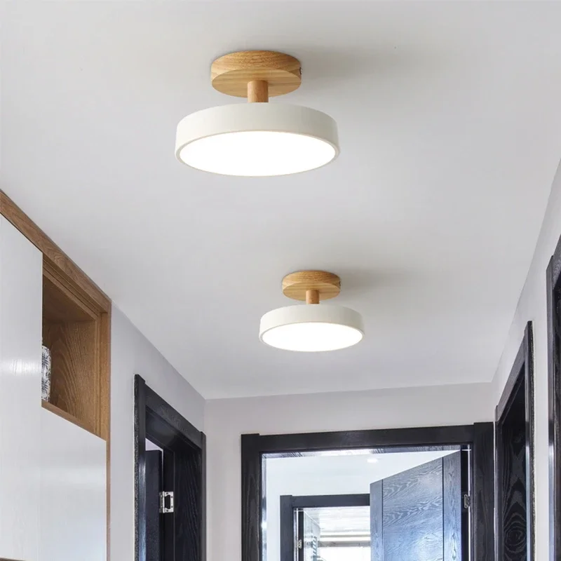 Plafonnier LED Macaron au Design Moderne, Luminaire Décoratif de Plafond, Idéal pour un Couloir, des Escaliers, un Foyer, un délégations ou une