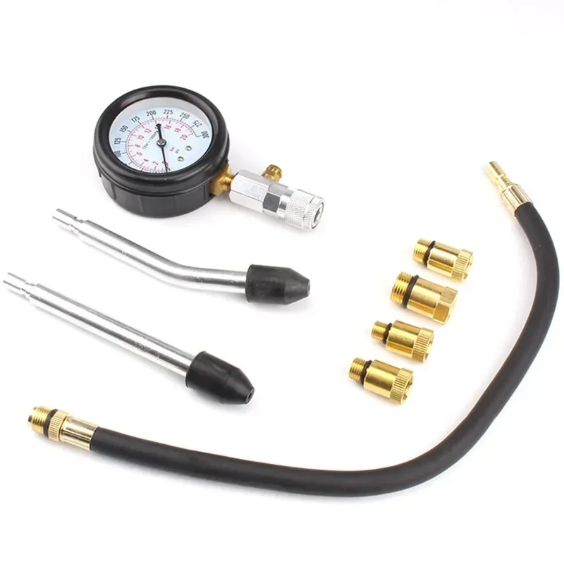 Cylinder Pressure Gauge Tester Automobiles Motorcycles Engine Compression Tester Kit Multifunctional Inspection Tools