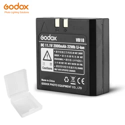 Godox VB18 DC 11.1V 2000mAh 22Wh Lithium-ion Li-ion Battery for Ving V850 V860C V860N Flash Speedlite (VB-18 Battery)