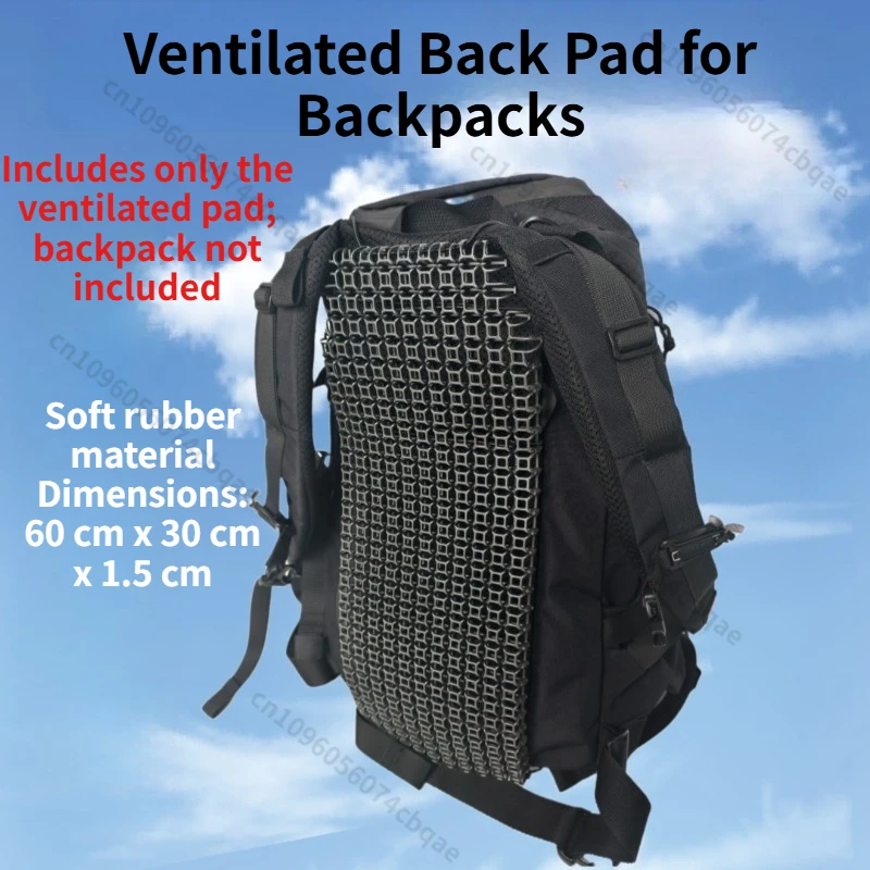 Multifunctional Backpack Cooling Pad for Tactical Vests and Outdoor Backpacks Universal Breathable Pad 4D Perforated Ventilation