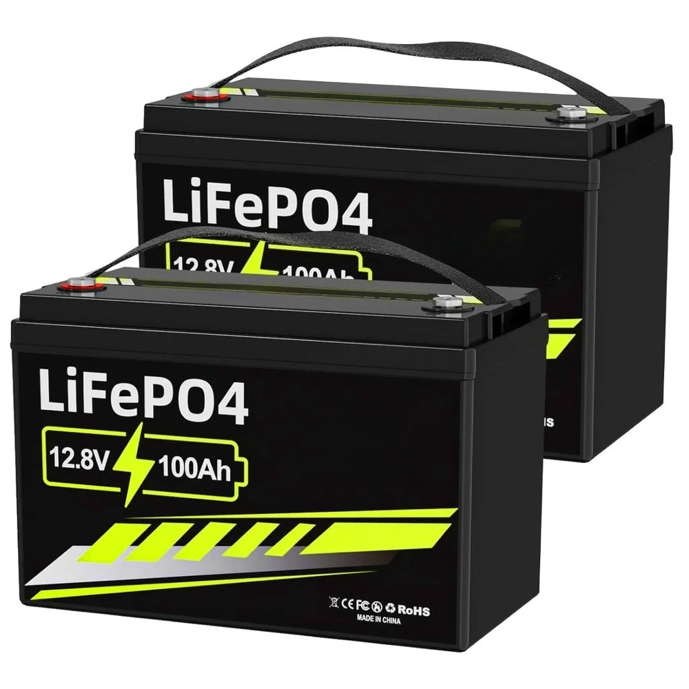 

12V 100Ah Lithium LiFePO4 Battery,Group 31 With Built-in 100A BMS,4000-15000 Cycles,5-Year Lifetime,Rechargeable, Customized