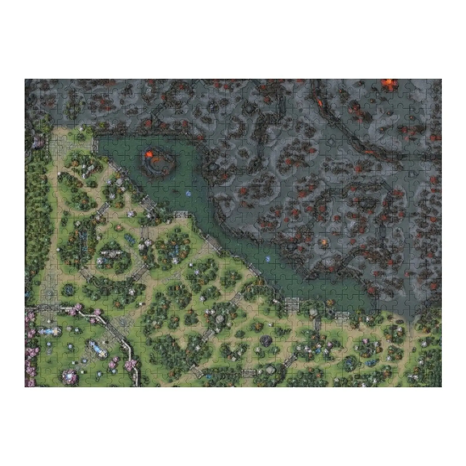 

Dota 2 Reborn 7.28 HD Map Jigsaw Puzzle Personalized Child Gift Jigsaw For Kids For Children Puzzle