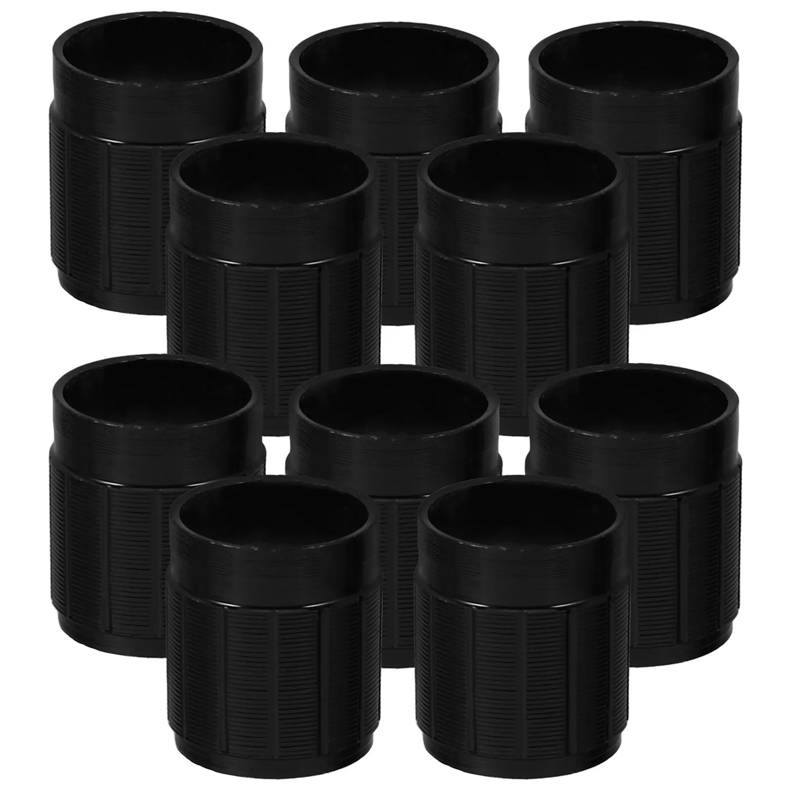 

10 Pcs Electronic Potentiometer Knob Guitar Aluminum Alloy Volumes Control Knobs Caps Parts