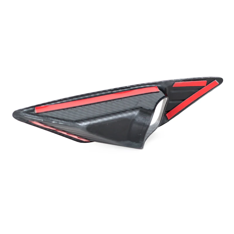 Carbon Fiber Fog Light Cover Trim For Mitsubishi Outlander 2022 2023 Decoration Sticker Foglight Bezel Grille Car Accessories