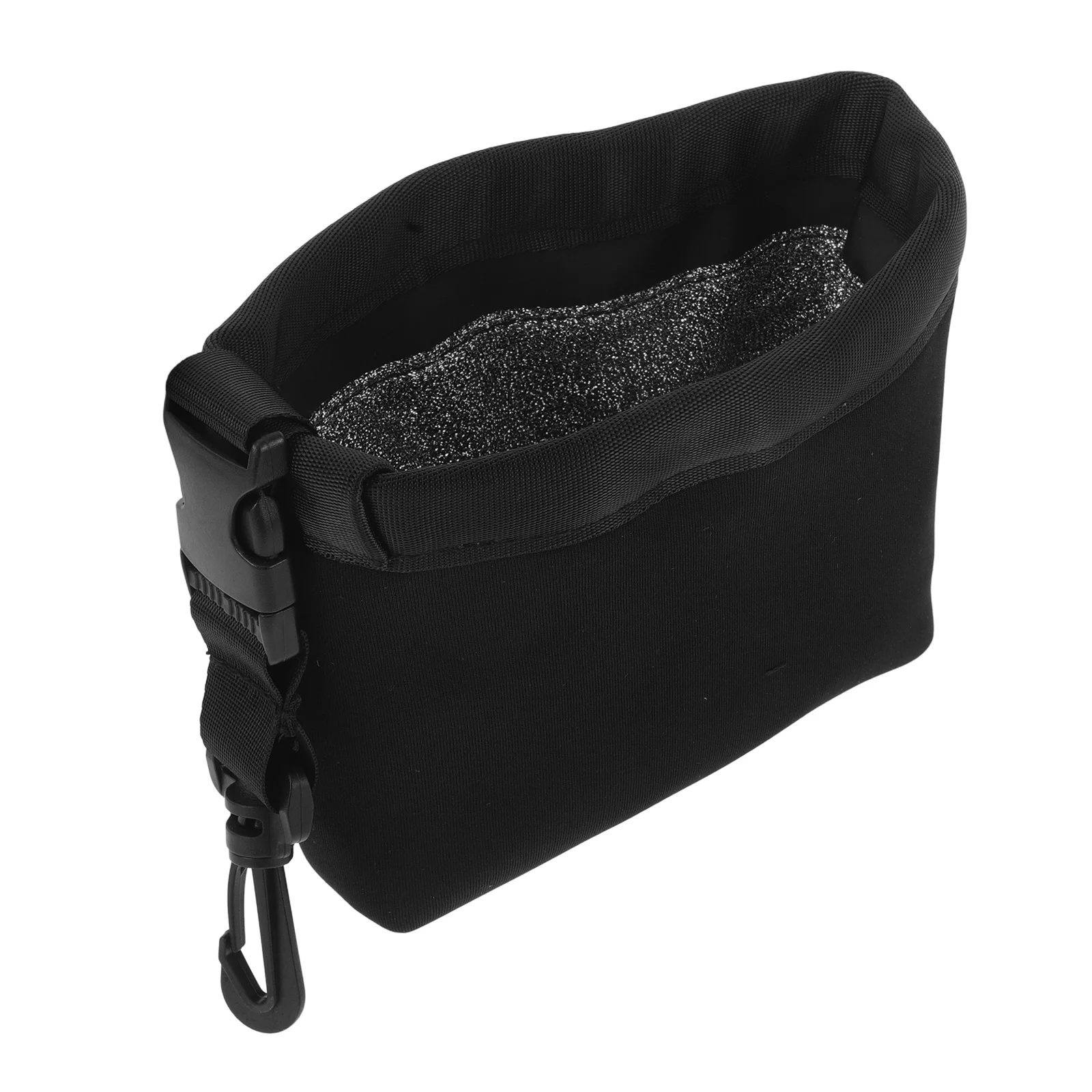 Wasserdichte Golfball-Reinigungstasche, Schrubber-Tasche für Club-Gesichtsrillen, tragbarer Golf-Zubehör-Reiniger mit abnehmbarem Clip