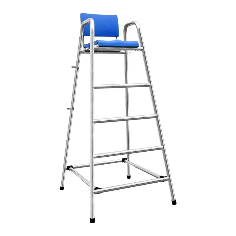 304 Stainless Steel Lifeguard Chair Pool Observer Tower One-Piece Swimming Safety Equipment