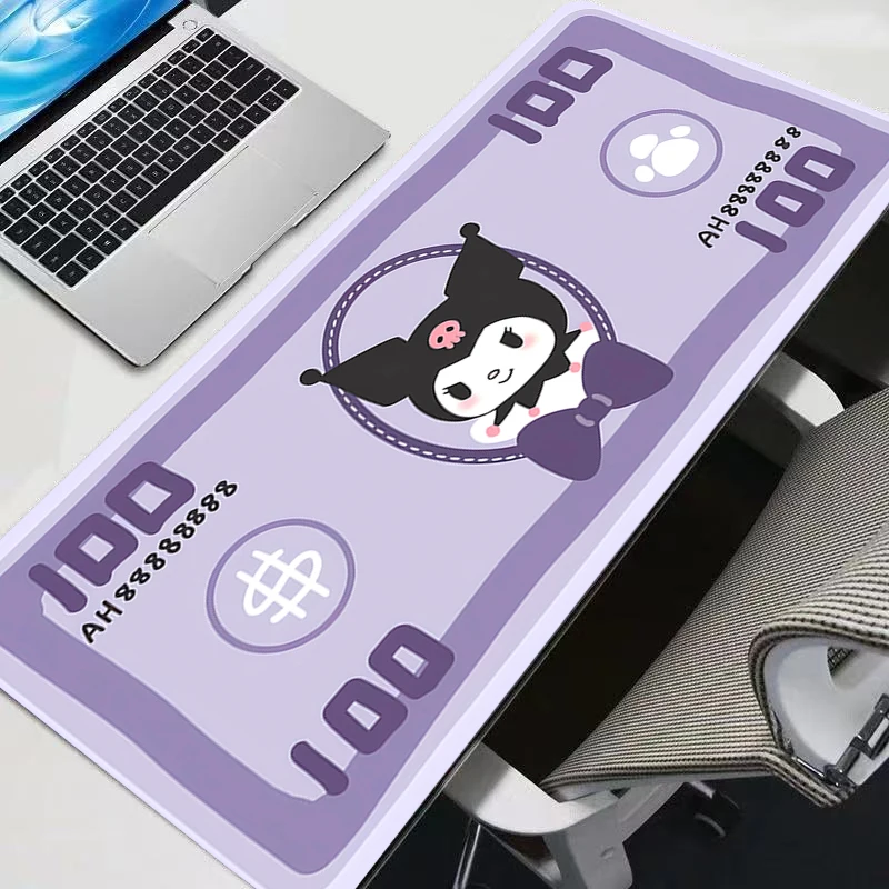 الكمبيوتر Varmilo لوحة المفاتيح ماوس الوسادة Kuromi E-sports اللاعبين أنيمي الألعاب الملحقات الجدول ألعاب السجاد مكتب حصيرة لينة ماوس الوسادة #3