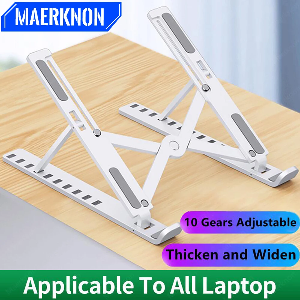 

Adjustable Laptop Stand Portable Foldable Notebook Bracket Computer Monitor Holder For Macbook Air iPad Tablets Base Accessories