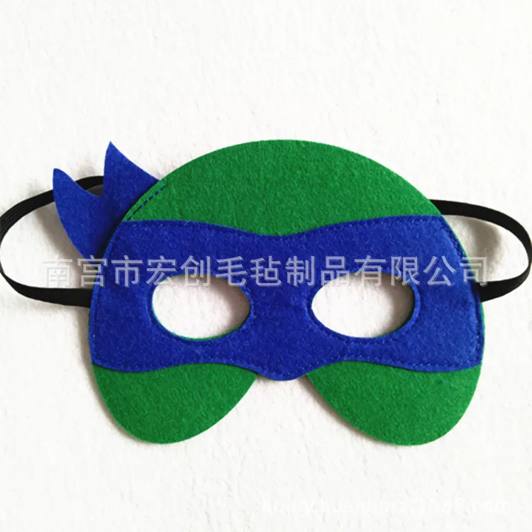 Teenage Mutant Ninja Turtles Anime-Charaktermaske, Kindergeburtstagsdekoration, Partymaske, Jungen, Cosplay-Zubehör, Kindergeschenke