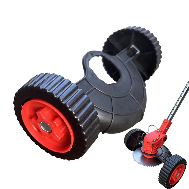 Removable Auxiliary Wheel Of Lawn Mower Accessories Detachable Universal Lawn Mower Wheel Can Improve Work Efficiency