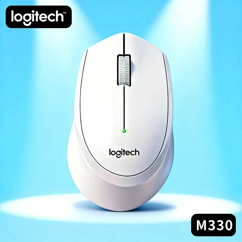 

Logitech M330 Silent Wireless Mouse for PC Laptop Mac 2.4GHz Wireless Technology Quiet Operation