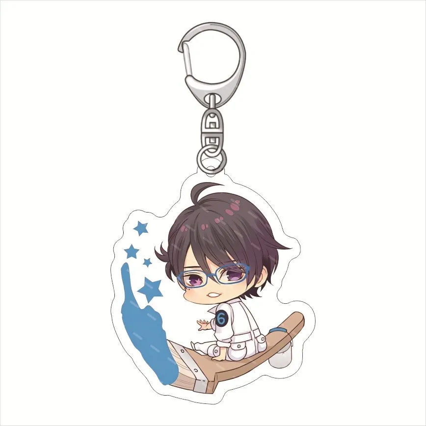 Anime Brothers Conflict Acrylic Keyring Figure Model Cartoon Keychain Cosplay Backpack Pendant Key chain Accessories Fans Gift