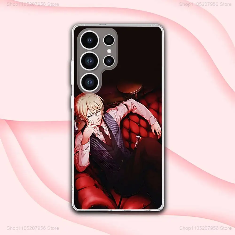 M-Moriarty Comics P-Patriot Phone Case For Samsung A30,71,51,S9,10,20,Ultra,FE,Lite,S25,24,22,23,21,PIus,Transparent, Silicone