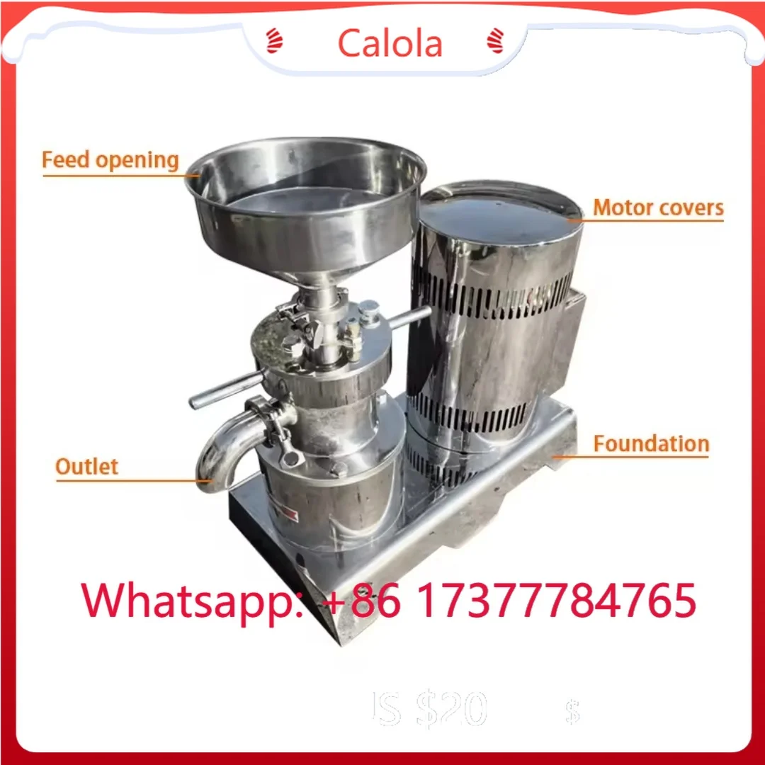 

Industrial Peanut Butter Roasting Machinery Nut Paste Grinding Mill Equipment