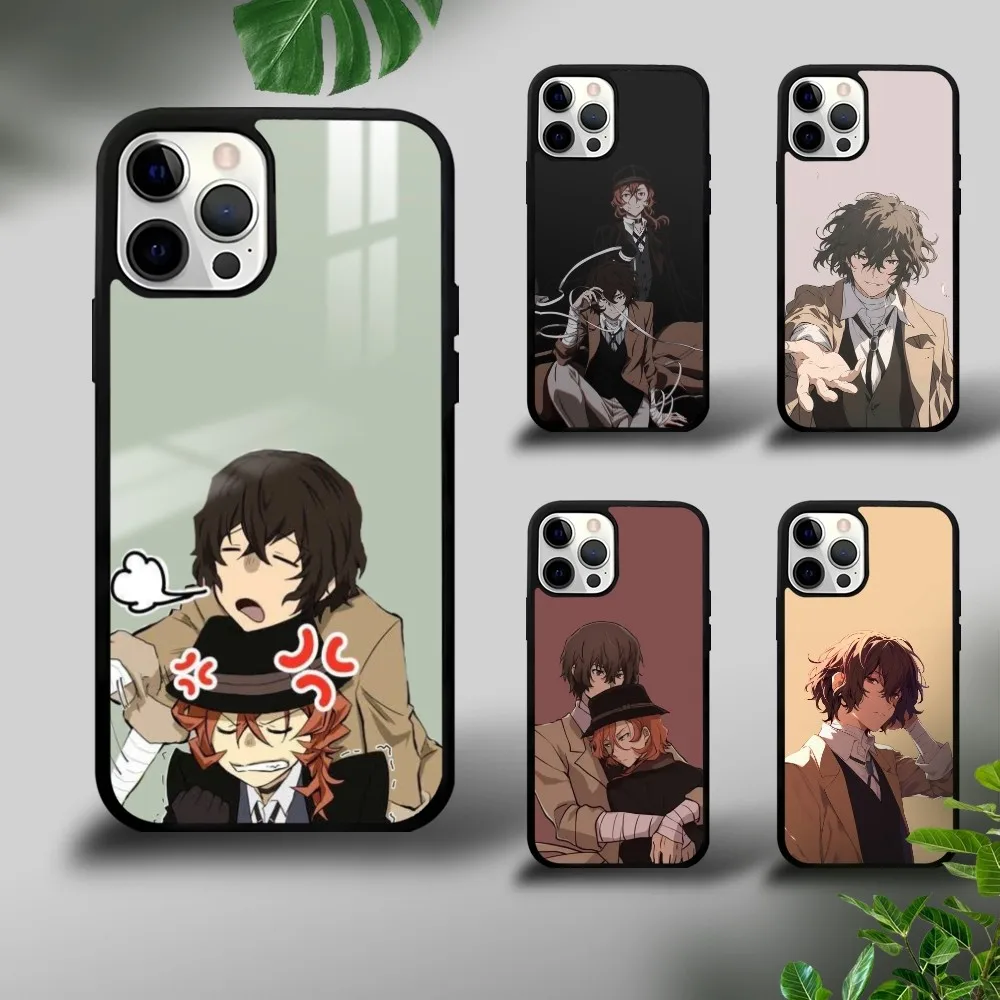 B-Bungo Stray D-Dogs D-Dazai Phone Case For IPhone 16 15 14 13 12 11 Pro Xs Max Mini Plus Celulares Hard Funda