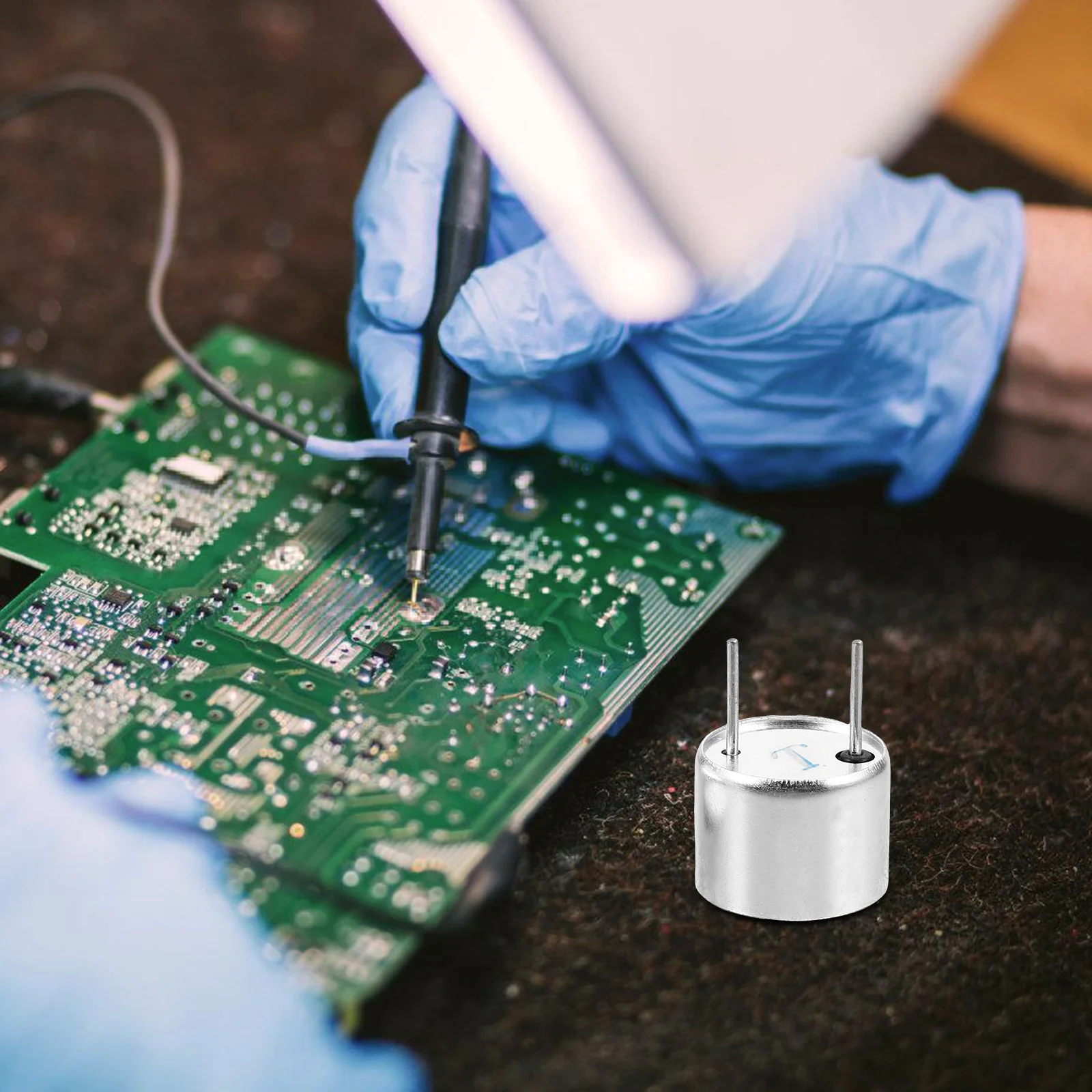 Transmissor Ultrasônico e Sonda Transdutor, Transceptor Pequeno, 16mm, 40kHz