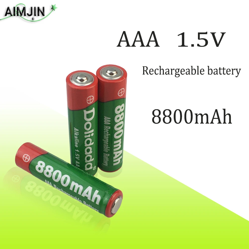 

2024 New AAA 1.5V 8800mAh Rechargeable Battery Suitable For Clocks, Mice, Computers, Toys，Remote Control，Computer Eat