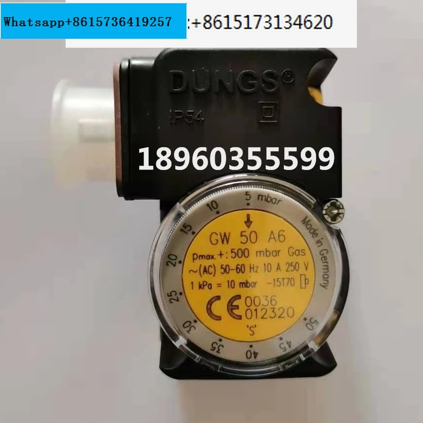 GW50A6 pressure switch GW gas air pressure switch combustion machine accessories