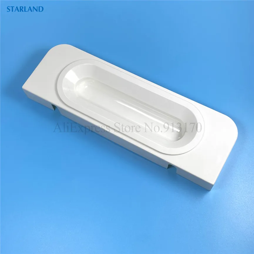 الأبيض المياه بالتنقيط صينية الآيس كريم بالتنقيط حوض استبدال قطع الغيار تركيب ZM لينة الآيس كريم آلات