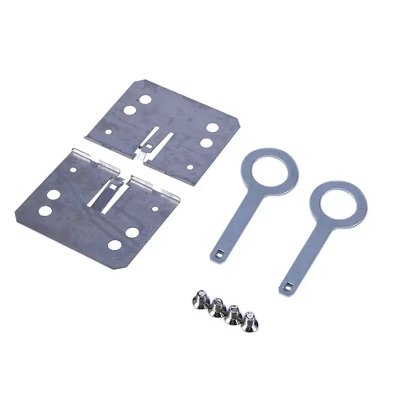 B09A 2-Din Universal Stereo Radio Cage Frame for Ios 97-09 Volkswagen DVD Player Fascia Panel Case Audio Dash Mounting Frame