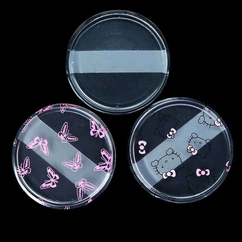 Weiche Gelee Silikon Gel Puderquaste Für Kosmetische Gesicht Foundation BB Creme Kein Pulver Essen Pulver Kosmetische Puff Make-Up-Tools