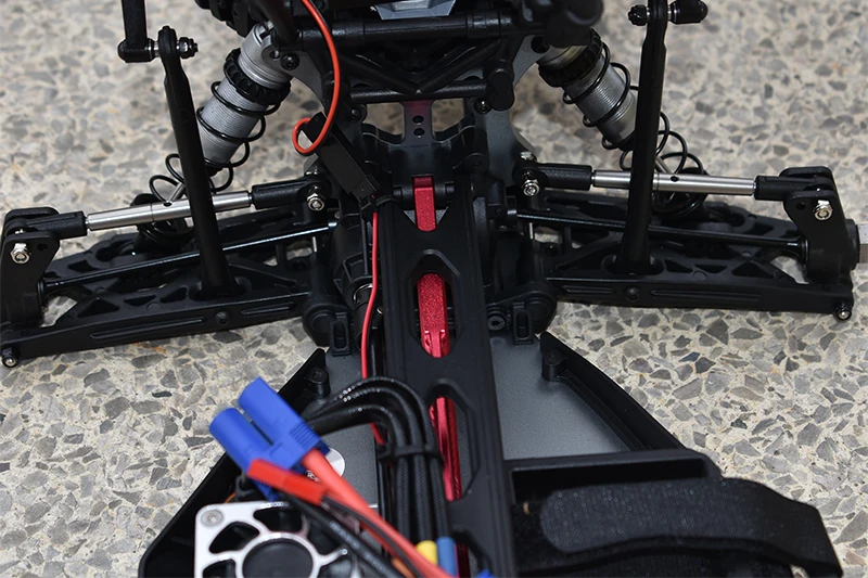 GPM roestvrijstalen verstelbare trekstangen voor LOSI 1/10 Lasernut Tenacity Ultra 4 - Automotive Racing Parts