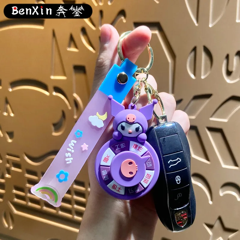 miniso バックパックペンダント、漫画のかわいい子供向けギフト、キーチェーン、ペンダント、小物