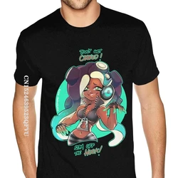 Splatoon 2 Marina Tee Team Classic Tshirt Men's England Style Tshirts Men Fashionable Unique Vintage Tee Shirt