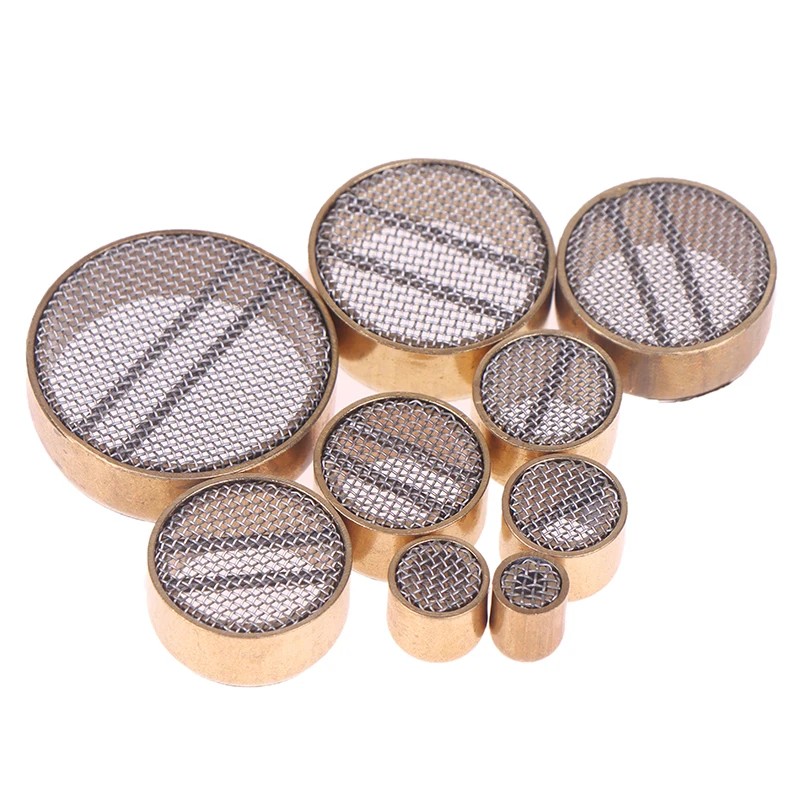 2Pcs 6-25x8mm Mesh Auspuff Stecker Für Schäumen Form Casting Mold Abgas Luft Innen form Zubehör
