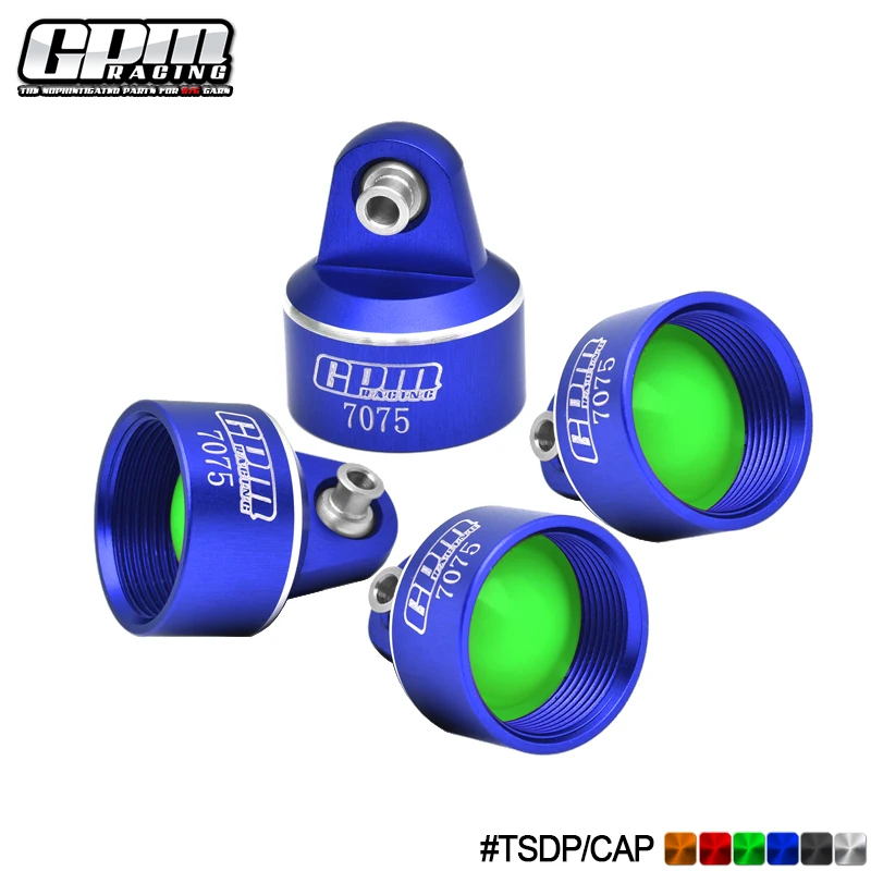 7075 Alloy Shock Caps For 8964 TRAXXAS 1/8 Maxx Slash / Maxx 1.0/2.0 89086-4