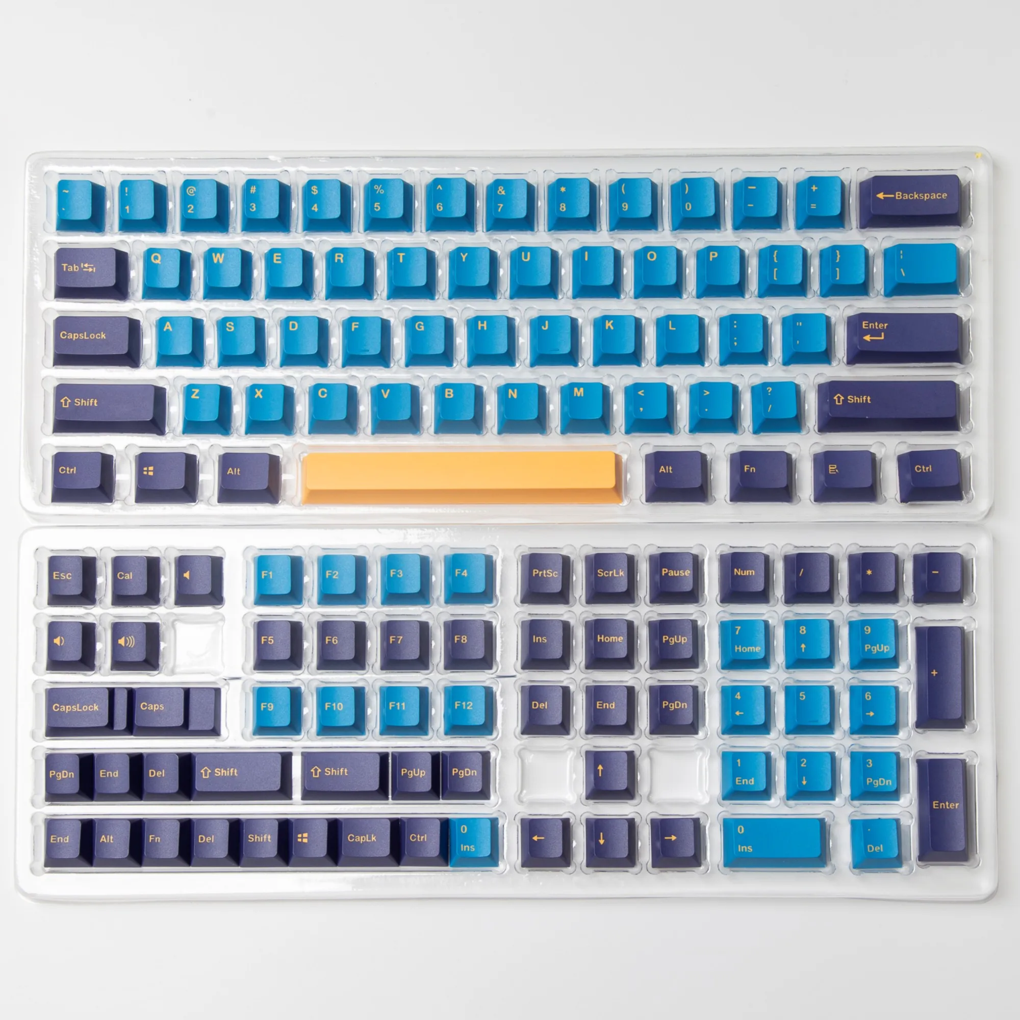 GMK Nautilus Clone 126 Keys PBT Keycaps OEM Profile Double Shot