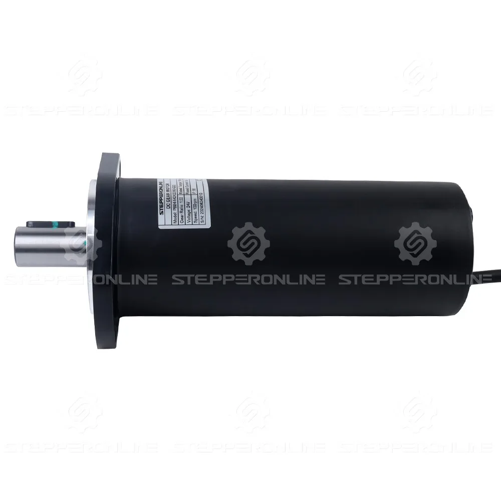 Imagem -02 - Stepperonline-motor de Engrenagem dc Escovado Caixa de Engrenagens Planetária 24v 138w 10nm 20nm 95nm Ip66 84 mm Motor Redutor 22:1 43:1 229:1