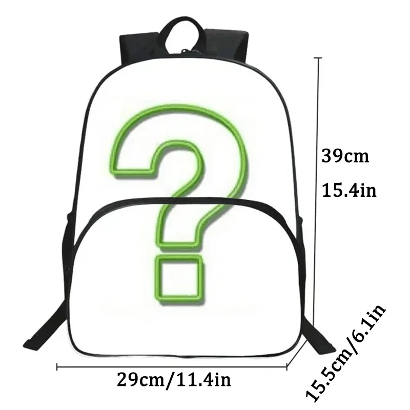 Mochila infantil Mikecrack de anime, bolsas escolares de desenho animado para meninos e meninas, mochila infantil durável para estudantes de alunos