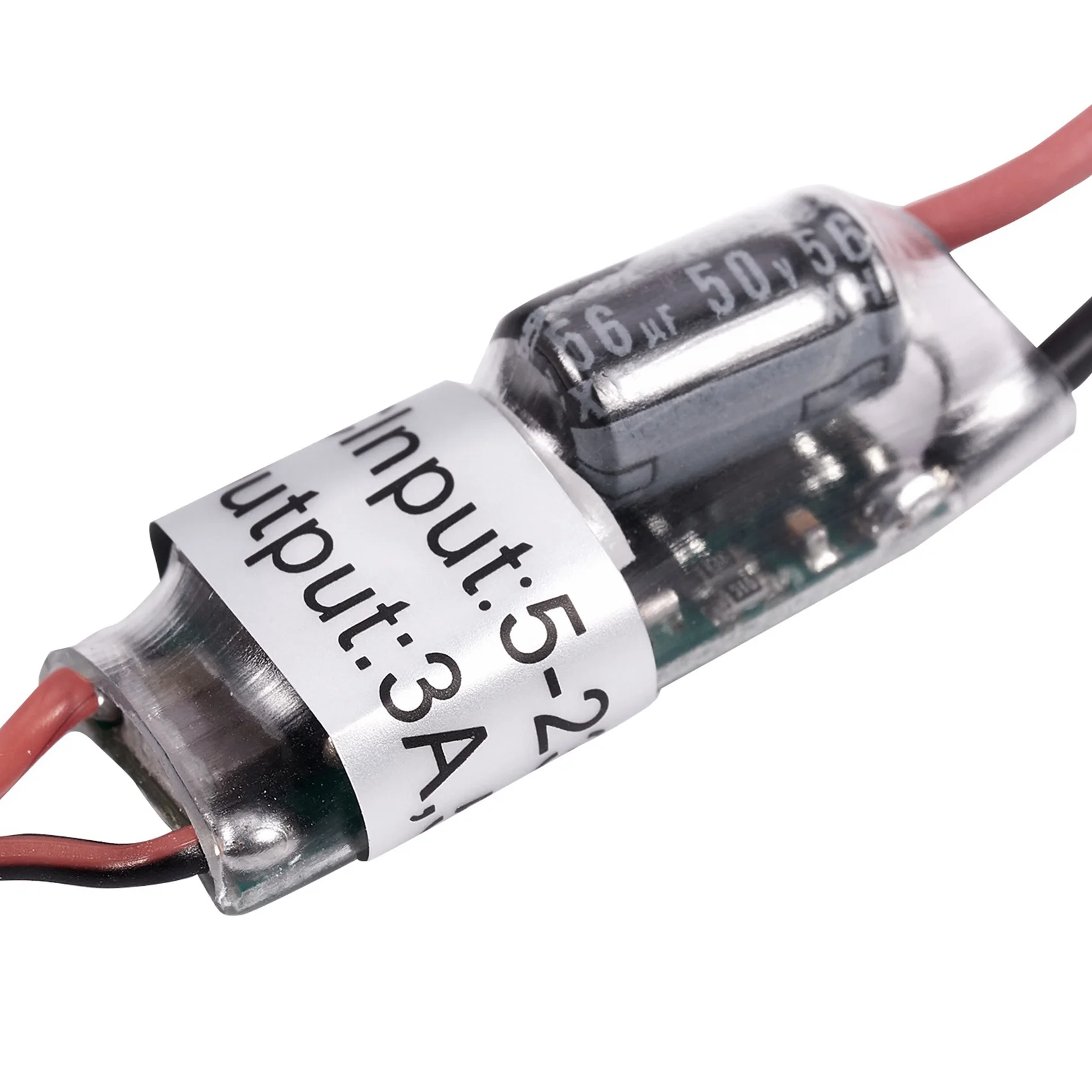 FBIL-2X مصدر طاقة استقبال 5 فولت/3 أمبير بدون فرش ESC نوع خارجي BEC UBEC يدعم 2-6S