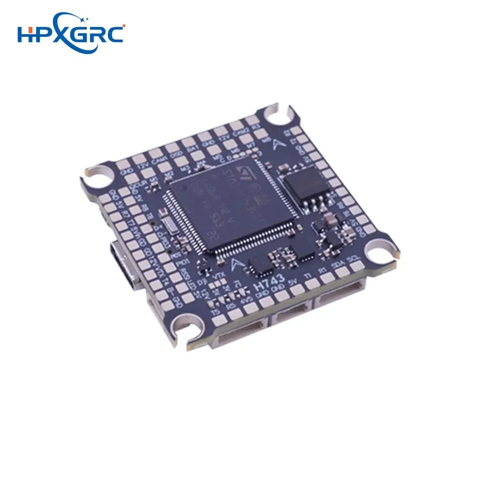 HPXGRC H743 フライトコントローラー ICM42688P 60A/70A/80A 4in1 ブラシレス ESC スタック 30.5x30.5mm FPV フリースタイル レーシング ドローン用