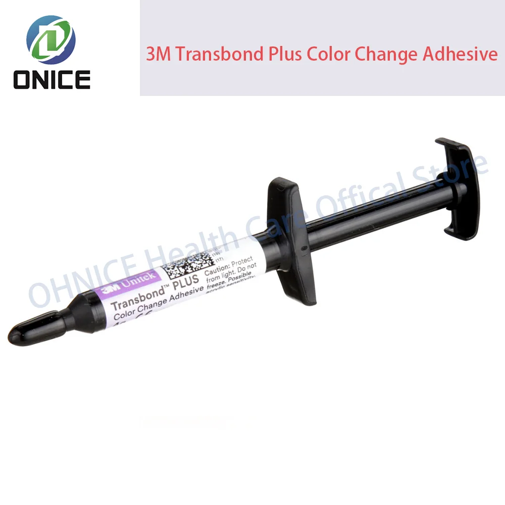 2*4g 712-101 3M Transbond Plus Color Change Adhesive Light Cure Dental Orthodontic Primer Bonding Adhesive