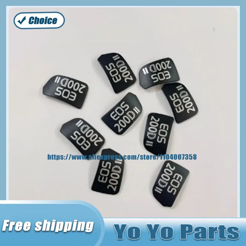 1pcs for Canon 200D II 200D Second-Generation Logo Body Nameplate Camera Label Protection Parts ﻿