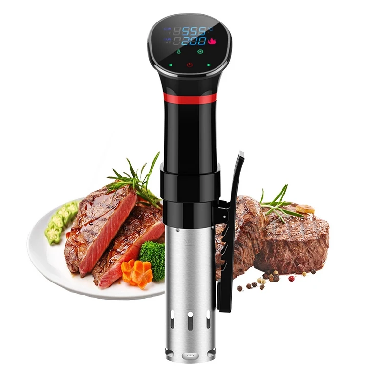 Sous Cooker Machine Immersion Circulator 1100 Watts LCD Digital Temperature Time Control Waterproof Precision Sous Cooker