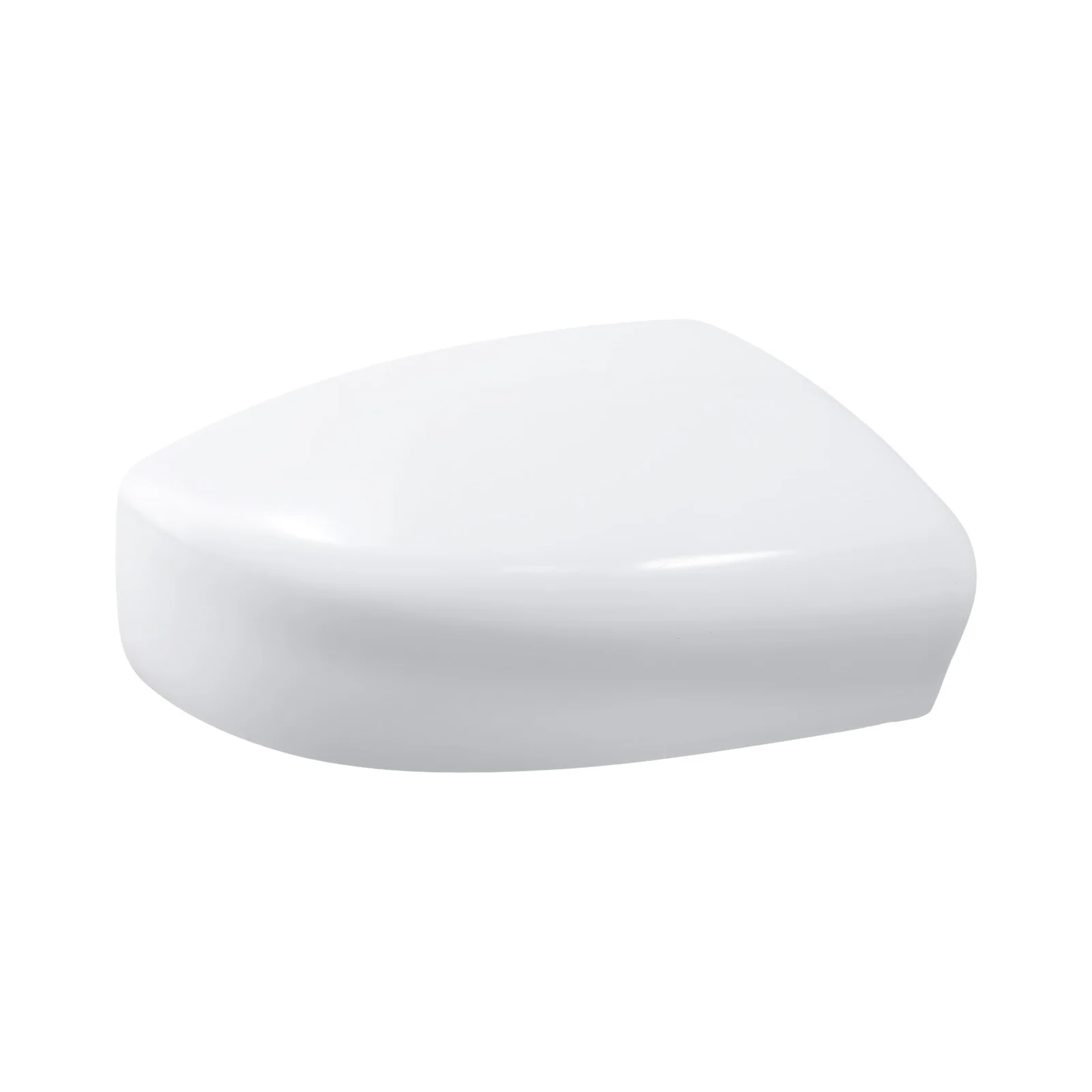 White Right Side Mirror Cover Cap For Nissan For Sentra 2012-2019 ABS Plastic Replacement Shell No Signal Light For Primer