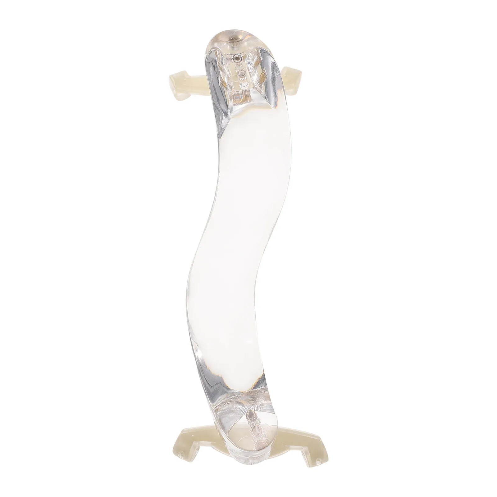 

1Pcs Elegant Acrylic Violin Shoulder Pad Advanced Color Matching Design Safe Non-Toxic Material for Violinists