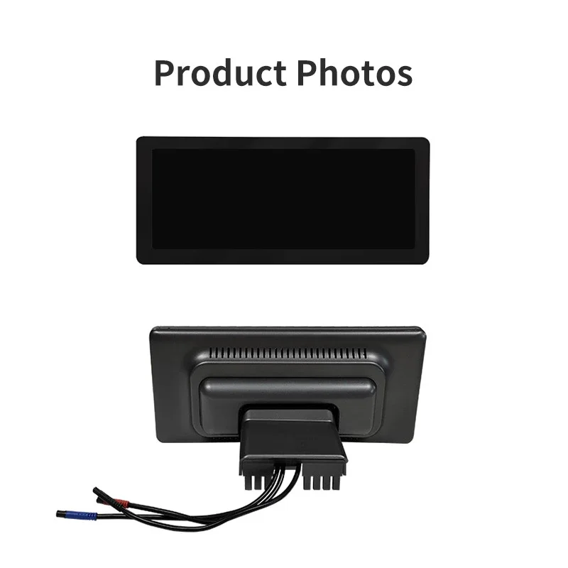 Schermo LCD da 8,8 pollici Wireless CarPlay Androidauto per Tesla Model 3/Y Quadro strumenti per auto Display multimediale Auto HUD